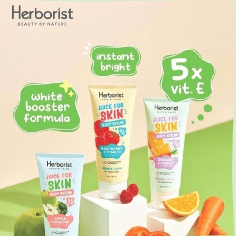 Herborist Juice For Skin Body Serum – 180gr