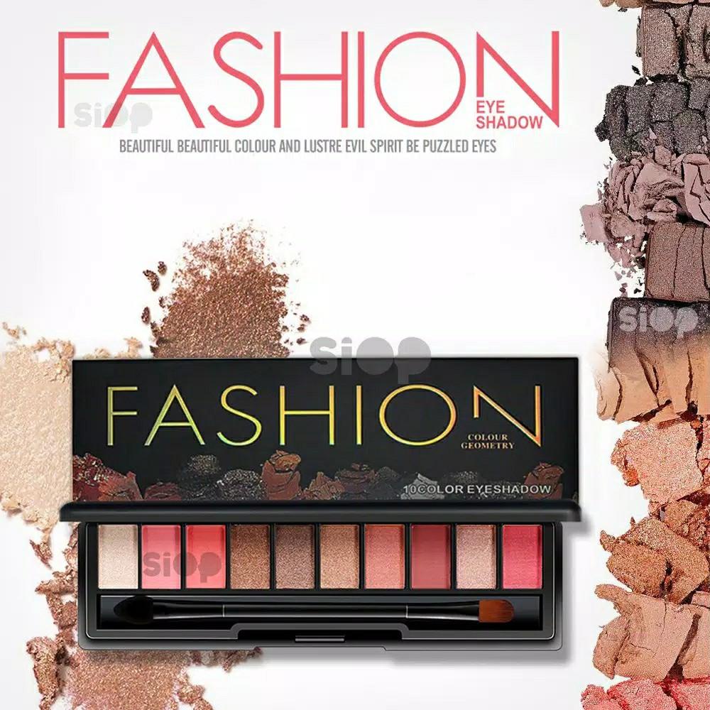 LAMEILA PALETTE EYESHADOW 10 WARNA