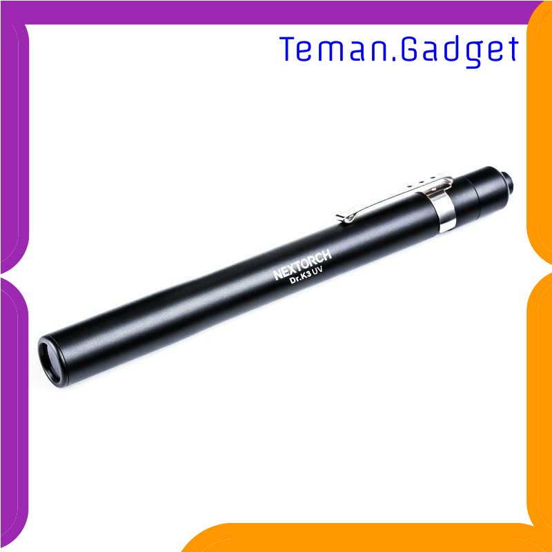 TG-SNT NexTorch Ultraviolet Light Pen Mini Senter LED 365nm - DR.K3 UV