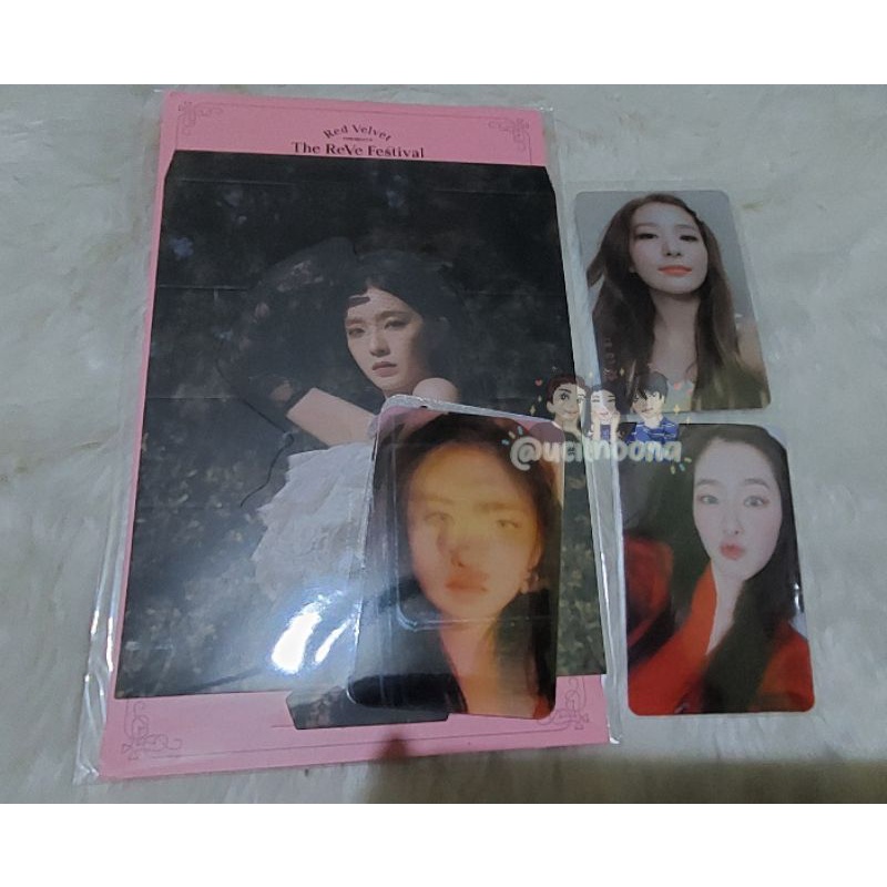 Photocard PC Red Velvet Irene Seulgi Holo Finale