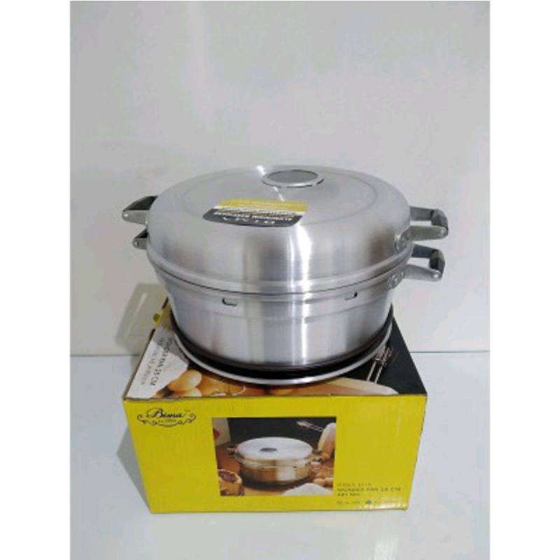 Baking Pan BIMA 28cm Premium Alluminium Ware | Baking Pan Tuangan Kue Bolu Cetakan Kue Bolu Tuangan 