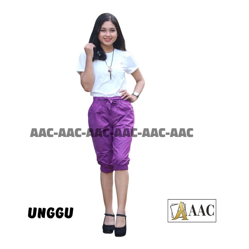 Celana Wanita Jogger Pants Pendek 7/8