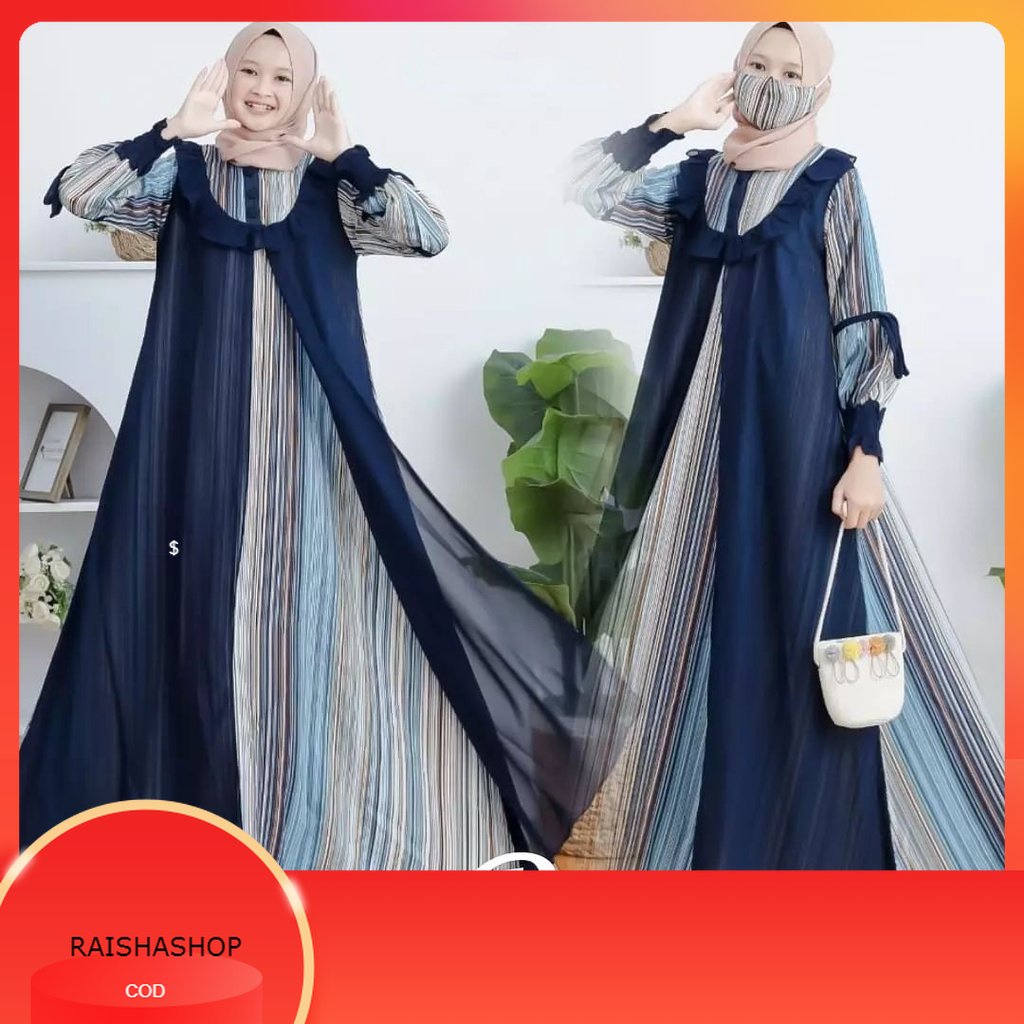 Ralin Maxy Gamis Anak Remaja Tanggung Premium Bahan Shakilla IMPORT