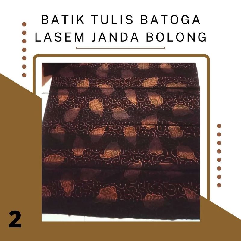 Batik tulis Batoga kain batik premium