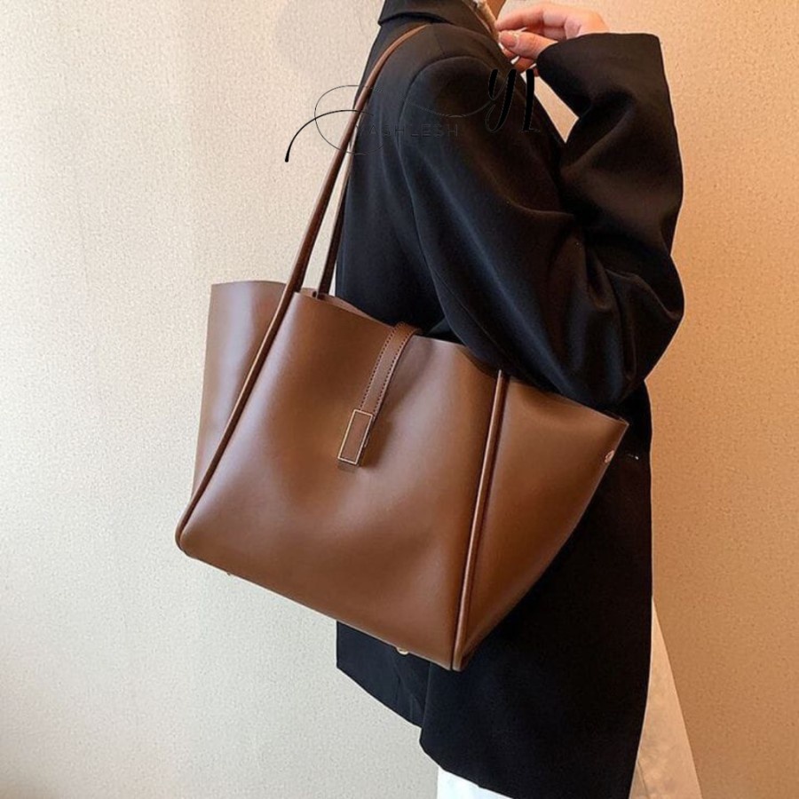 TAS SHOULDER BAG WANITA ANGIO TOTE BAG SWEET FASHION (GRATIS PITA)