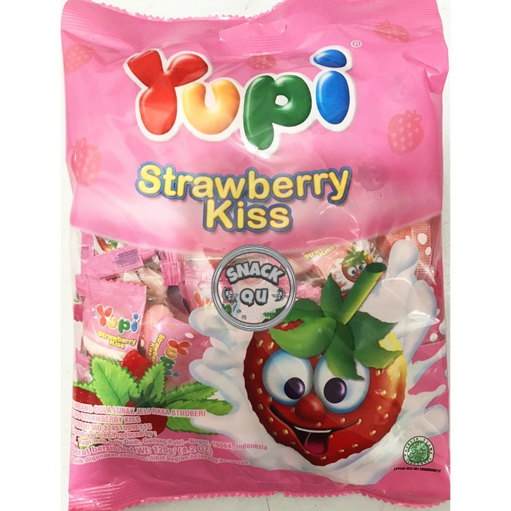 

YUPI LOVE PACK / YUPI STRAWBERRY KISS / YUPI HATI GULA PINK