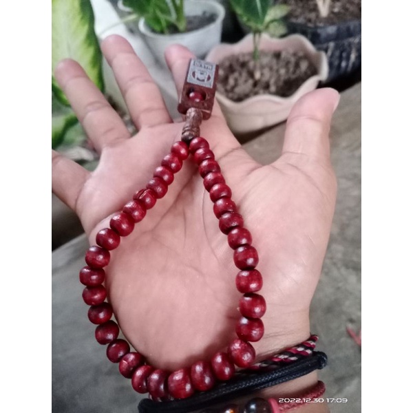 tasbih  kayu kopi isi 33 biji