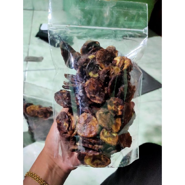 

kripik pisang coklat lumer