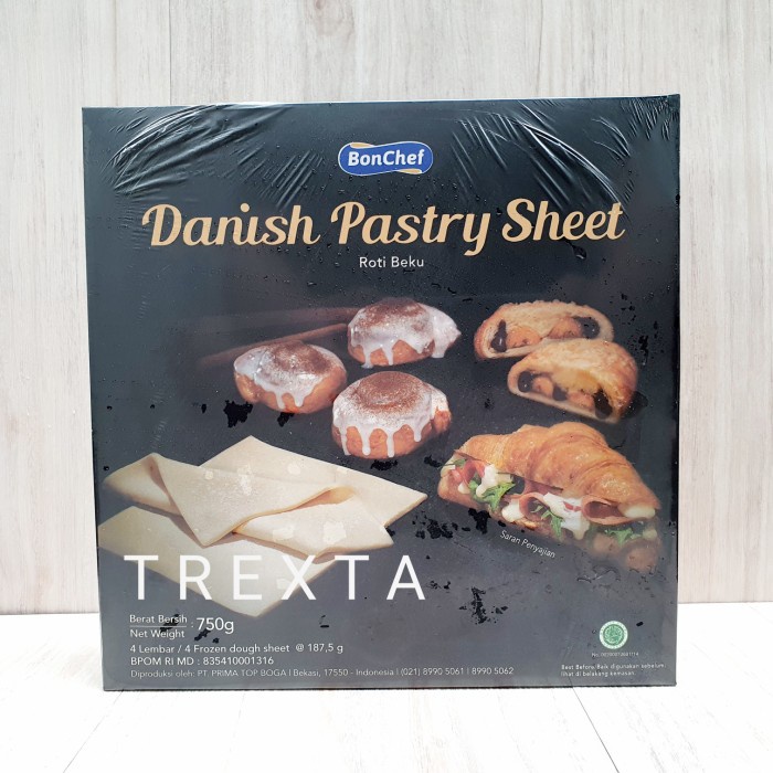 

[Karton] Danish Pastry Sheet Bonchef 750G
