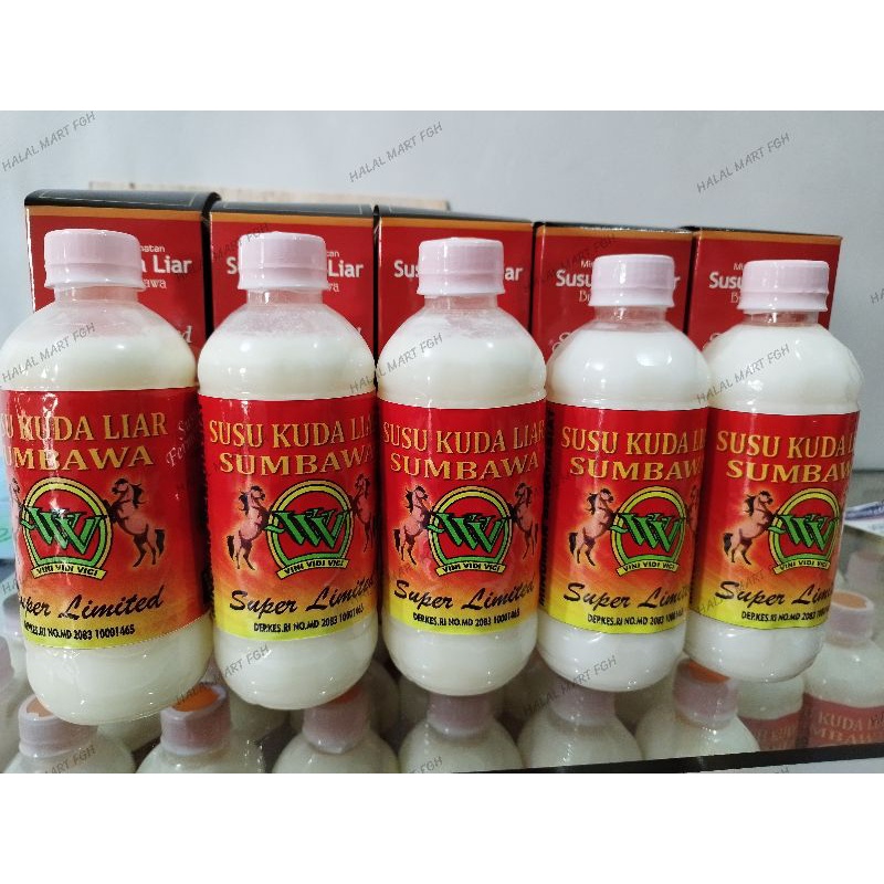 Susu Kuda Liar Asli Bima Sumbawa SUPER LIMITED  Vini Vidi Vici