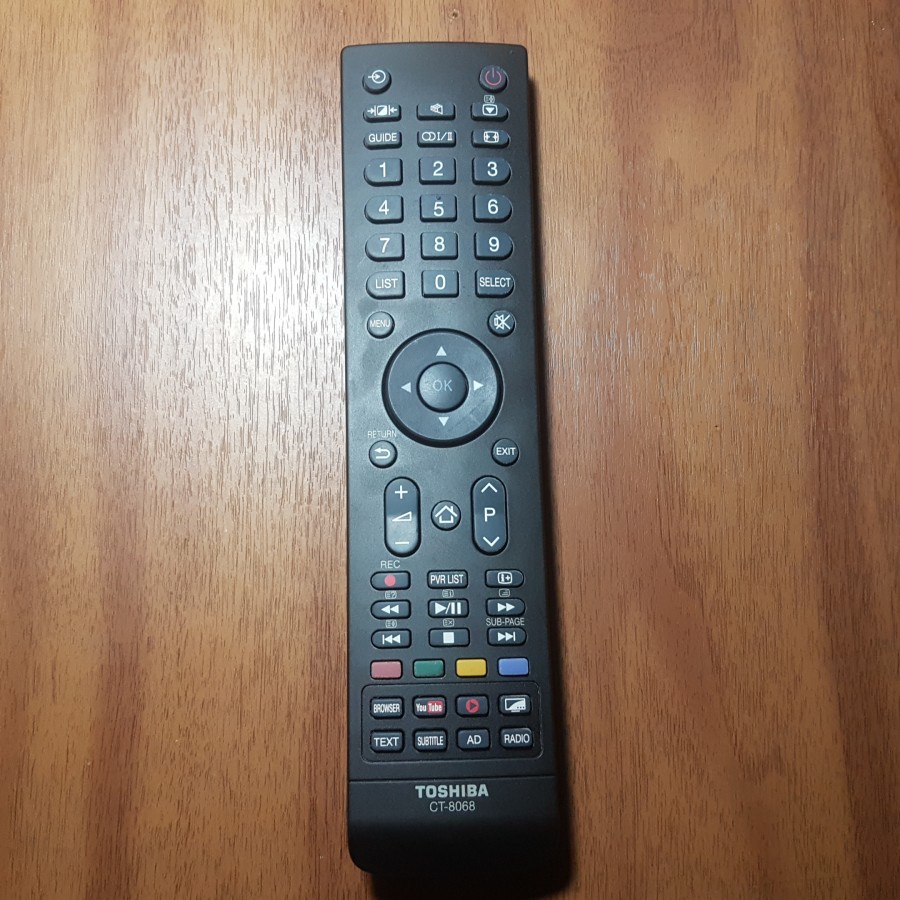 Remote TV LCD LED Toshiba CT-8068 Second Original