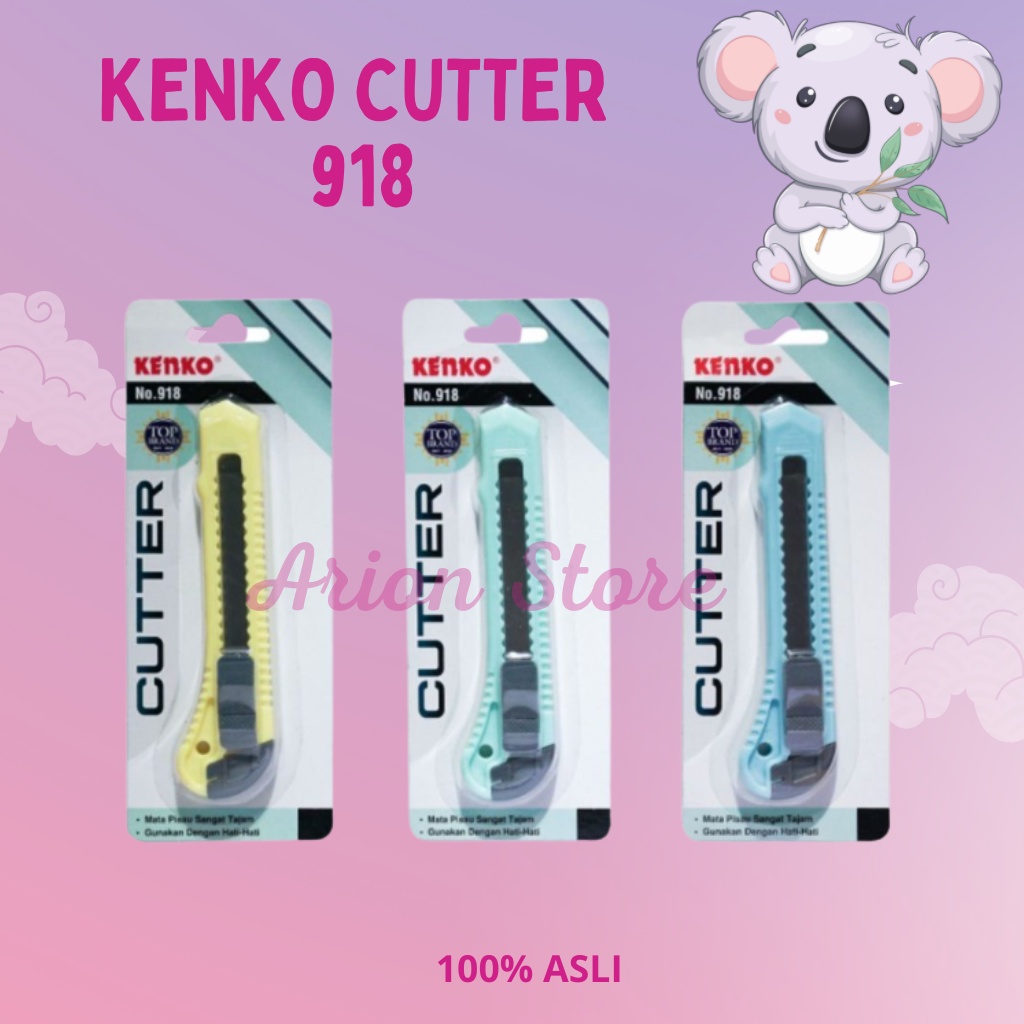 

[ARION STORE] Cutter Kenko NO 918 / Silet Kenko Murah [PCS]