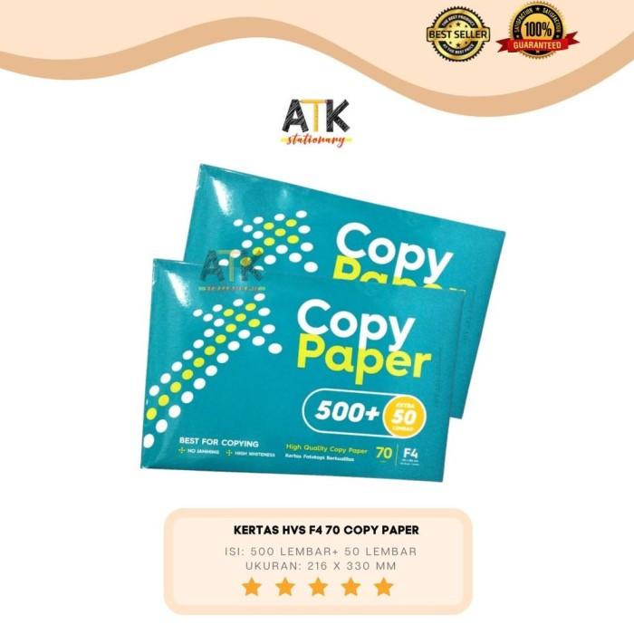 

Kertas Fotocopy F4 / Folio 70 Gram Copy Paper Atk