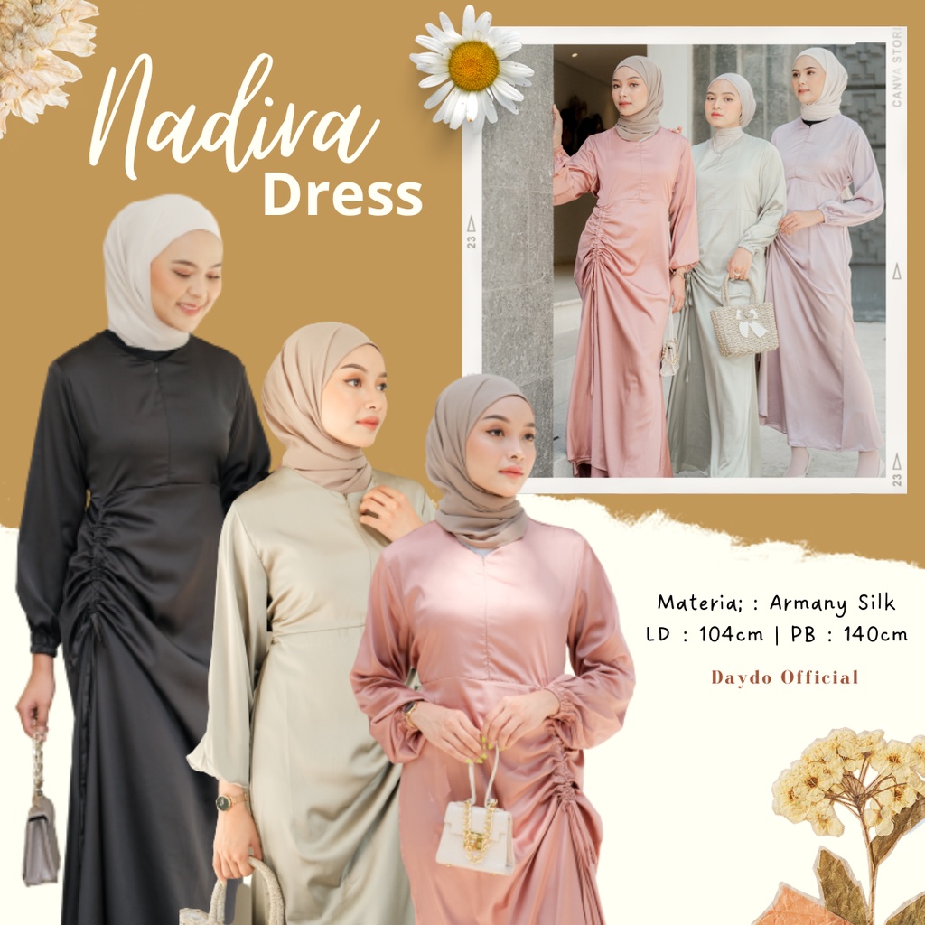 Nadira Dress Serut Silk