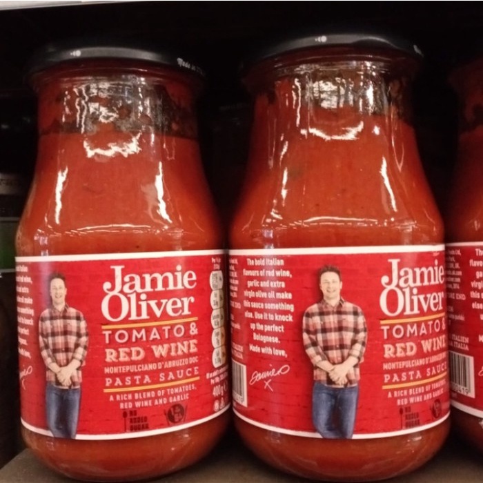 

Jamie oliver tomato & italian red wine 400gr