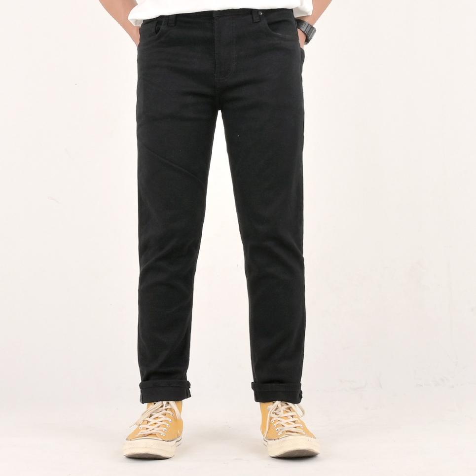 LWK.05Ja23p– Melo Denim Pants "Diablo" Deep Black
