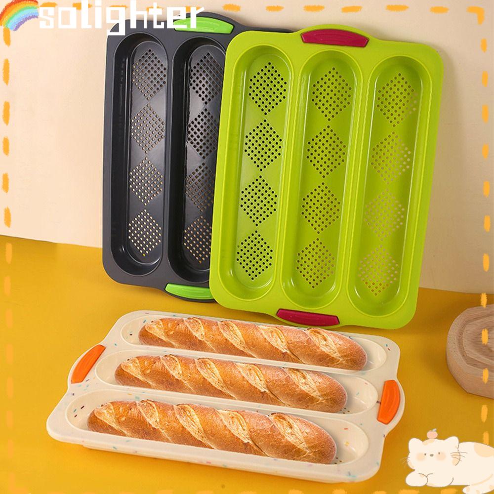 Solighter Cake Silicone Pan DIY Pastry Dish Alat Panggang Roti Pizza Pie