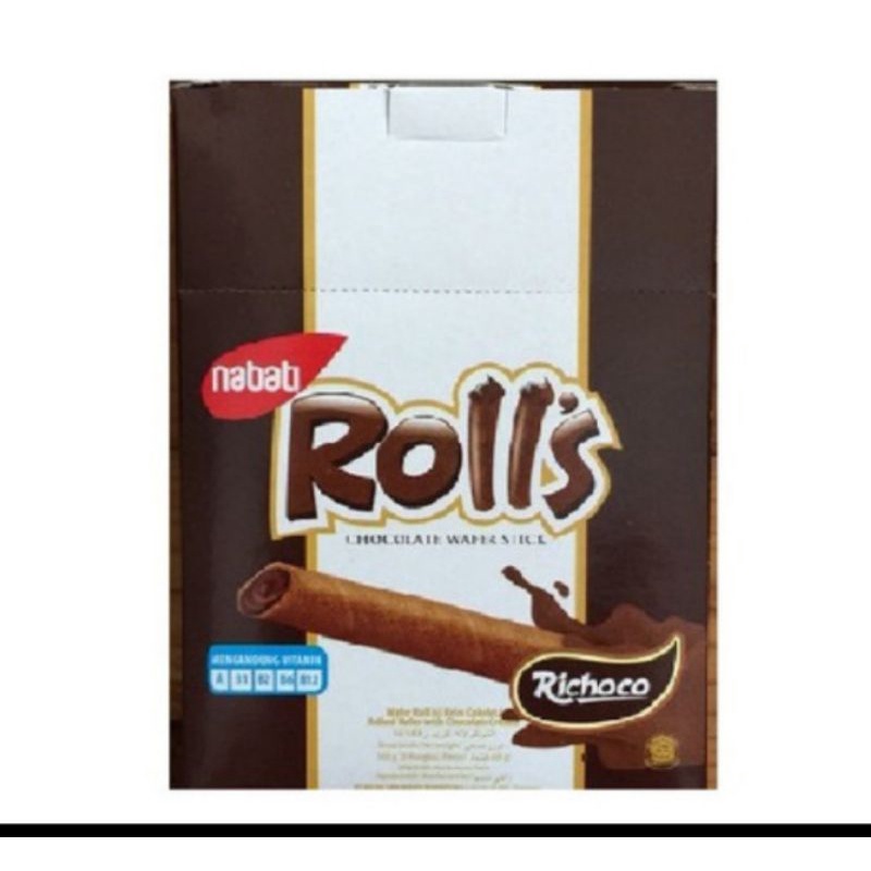 

Nabati Rolls Coklat 500 (20pcs/1box)