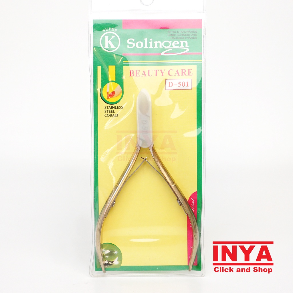 GUNTING KUKU TANG KUTIKULA SOLINGEN NAIL CLIPPER - MANICURE