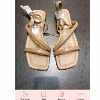 sandal tali fioni nude by payless