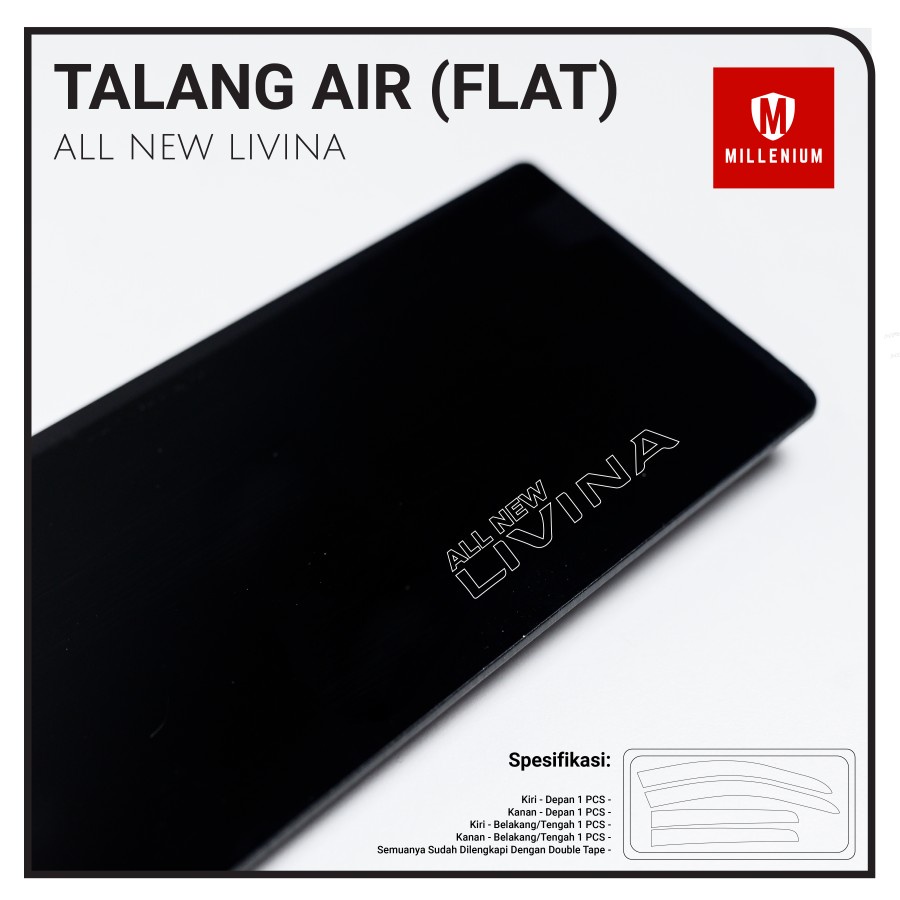 TALANG AIR PINTU MOBIL NISSAN ALL NEW LIVINA 2019 - 2023 MODEL FLAT