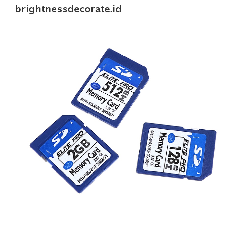 [Birth] 128mb 256MB 512MB 2GB 4GB Kartu Standar SD memory digital Aman [ID]