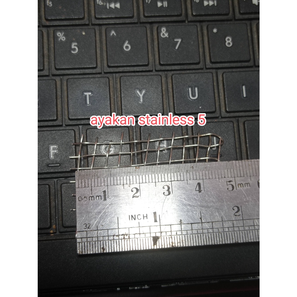 AYAKAN STENLIS MESH 5  AYAKAN LUBANG 4,43 MM