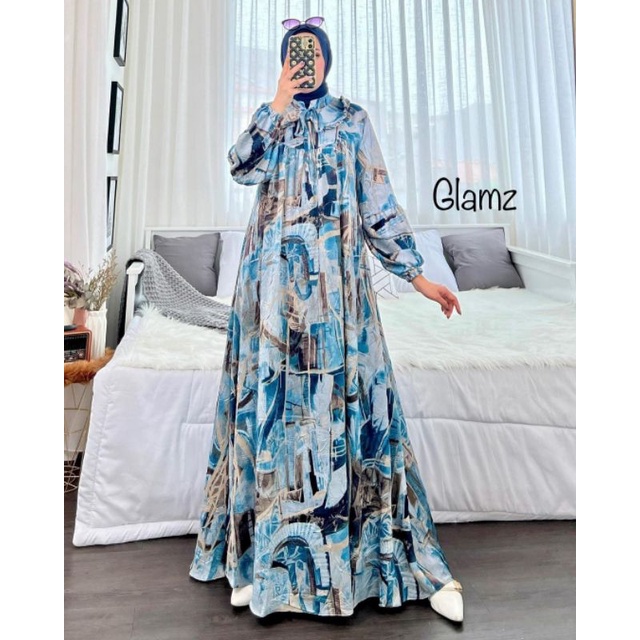 Azhari dress(TANYAKAN STOK)
