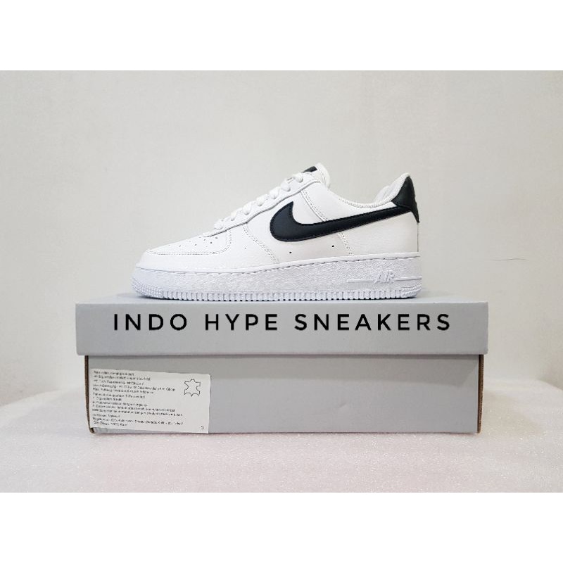 Nike Air Force 1 Womens WHITE BLACK