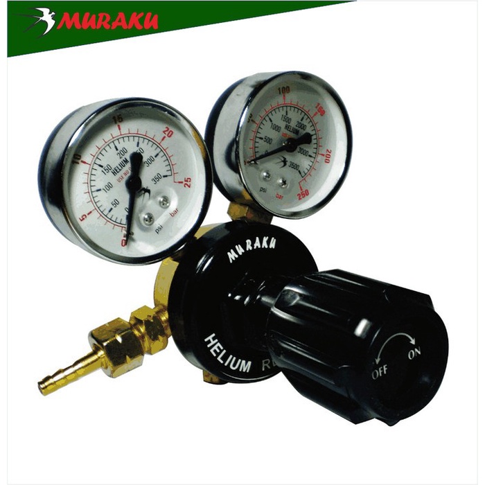 MURAKU Regulator Gas Helium