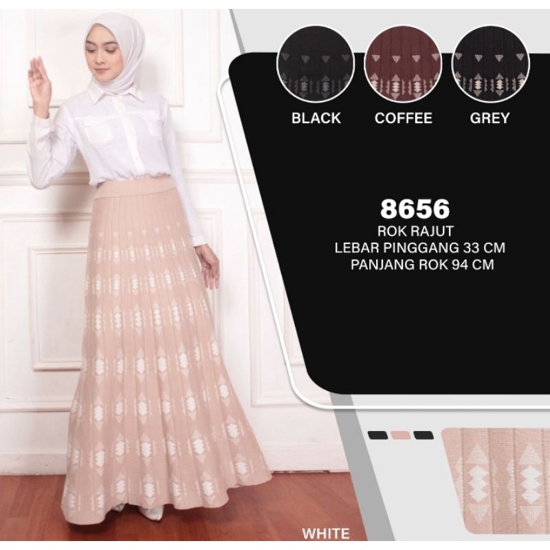 Rok Rajut mayung premium import 8656