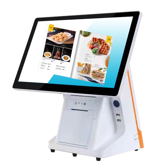 Kassen TCP698 All in ONE POS Windows Mesin Kasir  TC-P698 Include Printer Thermal 80mm RJ11 Customer Display TCP 698