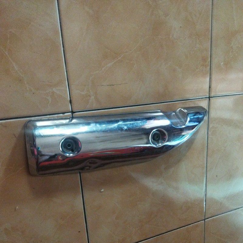 Genuine Part 18318KWZ900 Besi Cover Tameng Pelindung Knalpot Motor for Honda Revo absolut at matik o