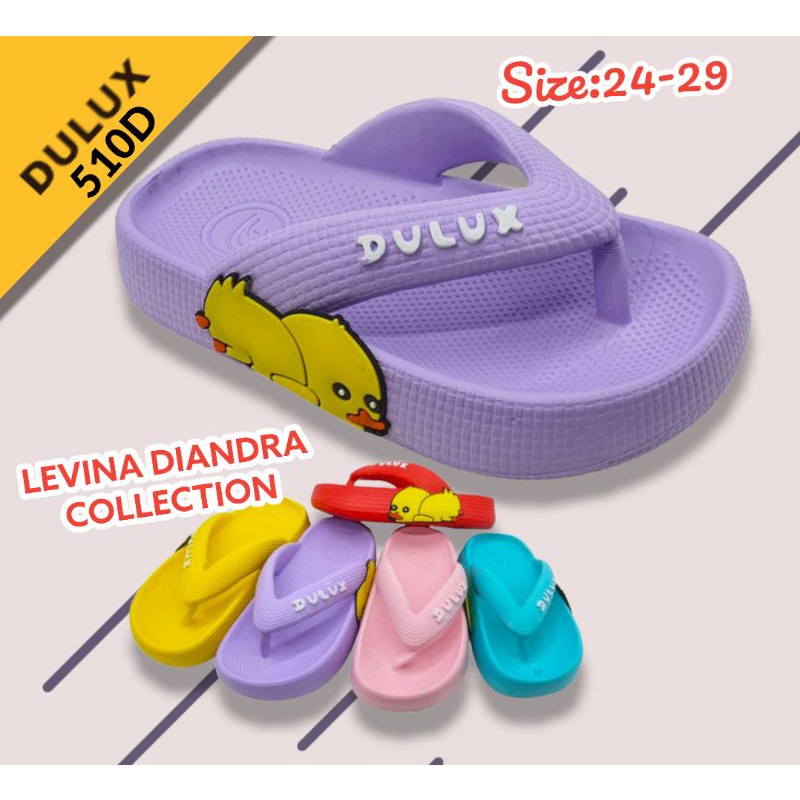 SANDAL JEPIT KARET EVA ANAK DULUX 510D BEBEK(24-29)