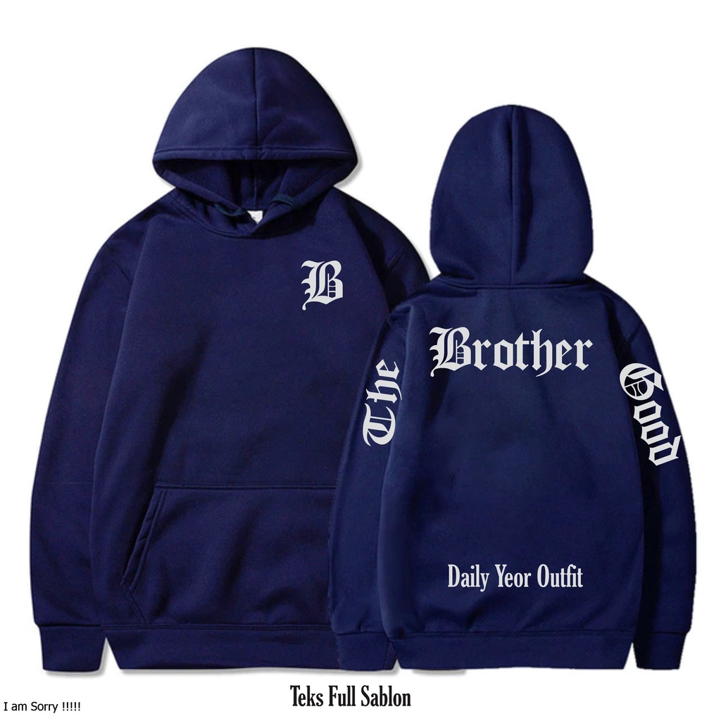 Sweater Polos Hoodie Jumper The Brothergood Sablon 001 Pria &amp; Wanita SIZE M-XXL