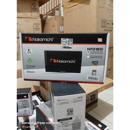 Head Unit Android 9 INCH NAKAMICHI T5 RAM 4GB ROM 64GB