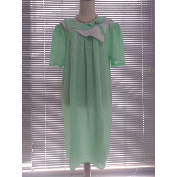 Dress Hamil Baby Doll Maxi Jumbo Size XXL *(Baru)