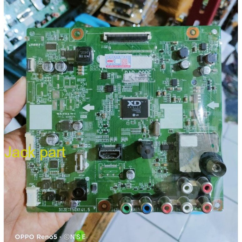 MB 24LN4100 MAINBOARD MOTHERBOARD TV LED LG 24LN4100 24LN4100-TA