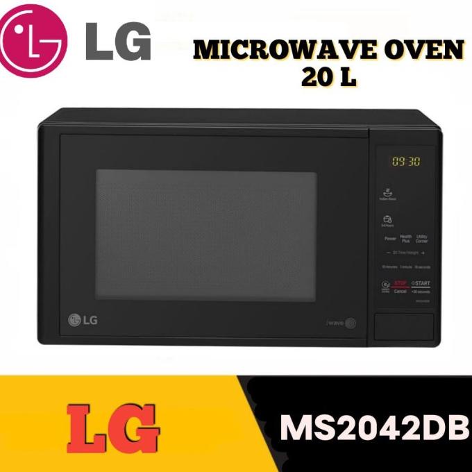 Jual MICROWAVE LG MS2042DB microwave oven 20 liter LG MS2042 iwave 2042db Shopee Indonesia