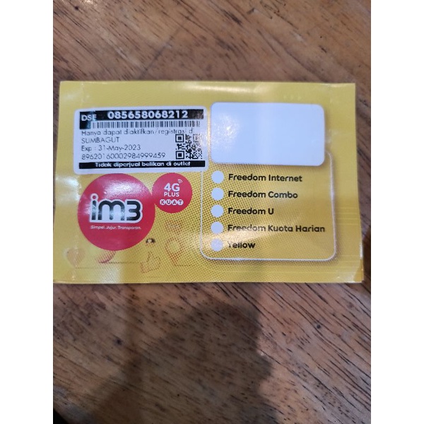 KARTU PAKET IM3 150GB 28HARI