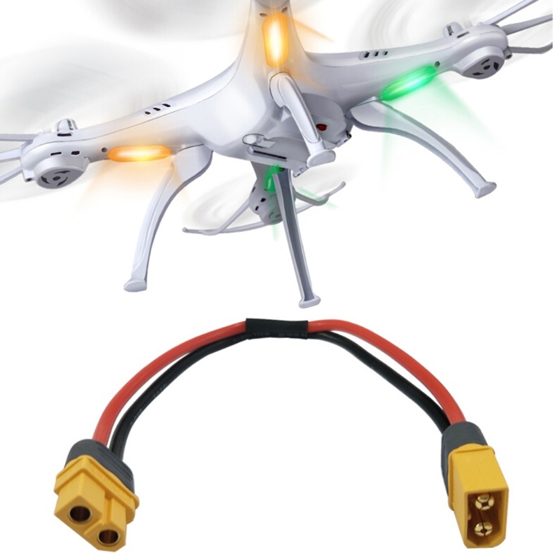 Konektor Kabel zzz XT60 Male Female XT-60 Plug Line 14AWG Kawat Silikon Untuk RC Lipo FPV- Drone 30CM/11.8in