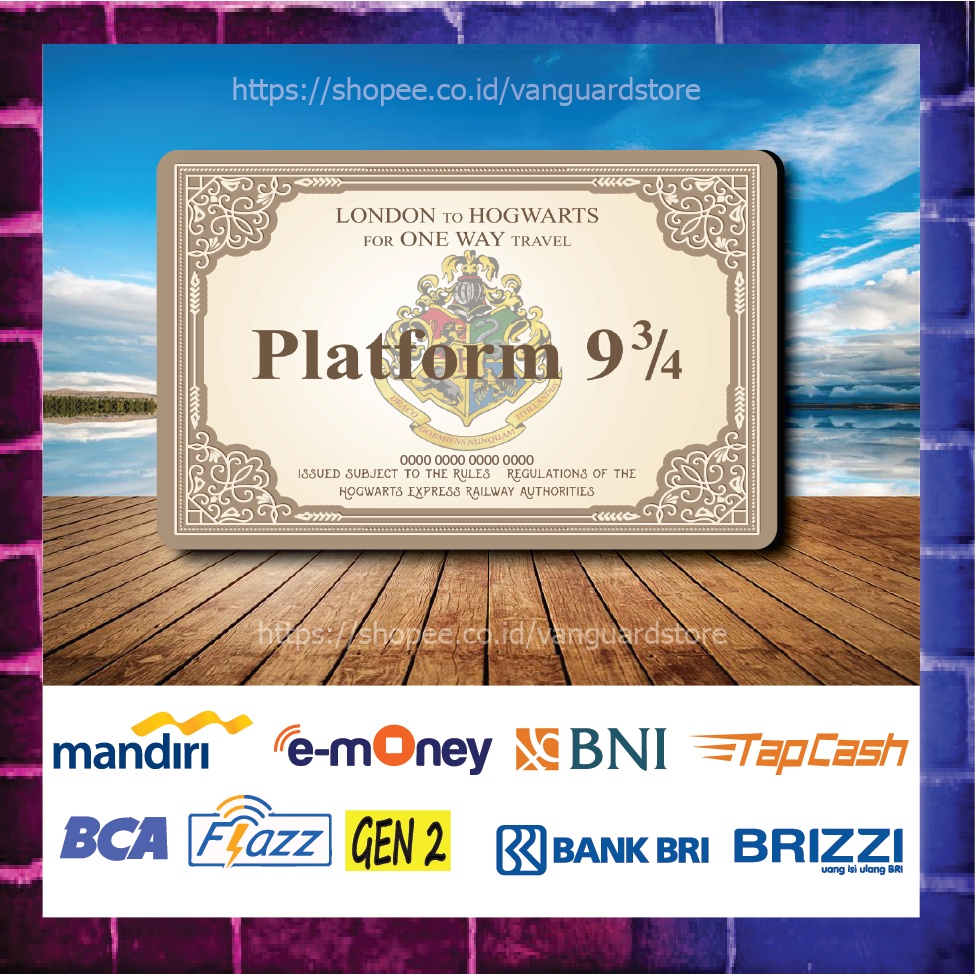 KARTU E MONEY E TOLL KARTU PLATFORM 1 DEBIT CREDIT EMONEY MANDIRI FLAZZ BCA BNI TAPCASH BRIZZI BRI - 1 SISI