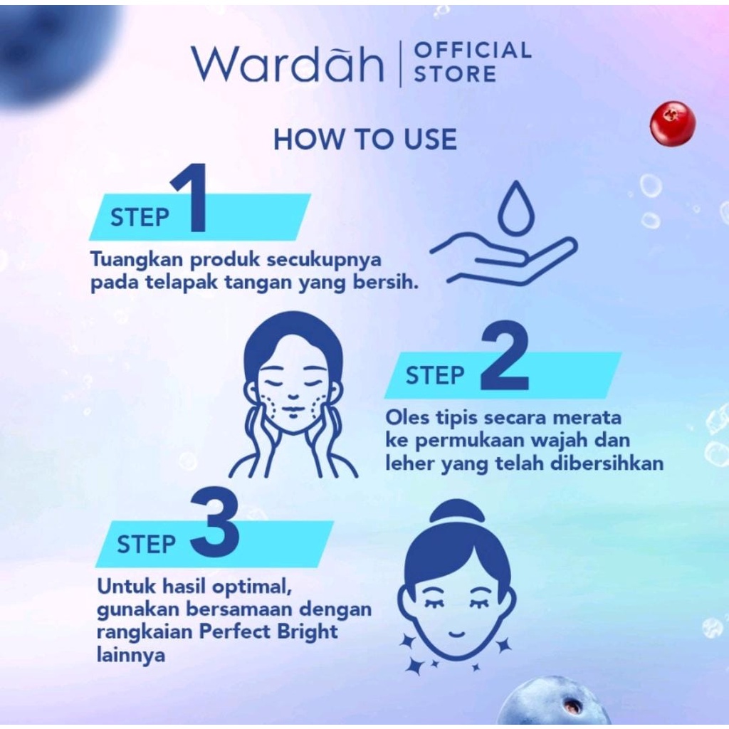 Wardah Perfect Bright Moisturizer 20ml | Wardah Kemasan Baru