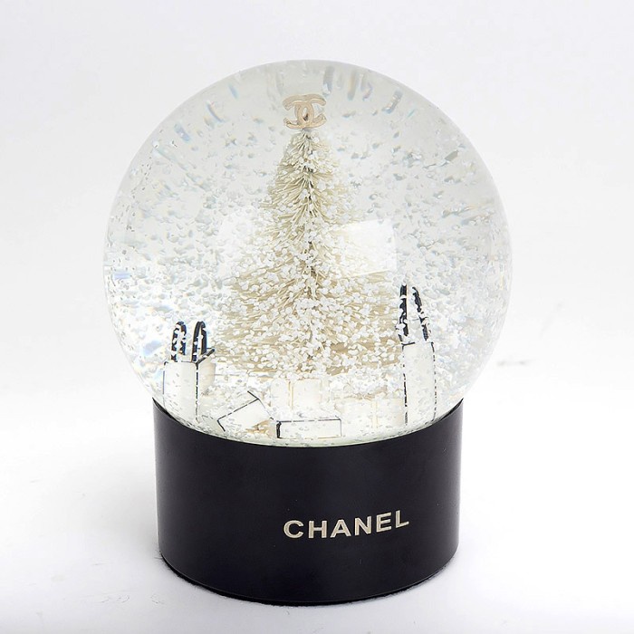 Kotak Musik Snowball Chanel /Bola Salju Chanel Anniversary/Birthday/Christmas Gift