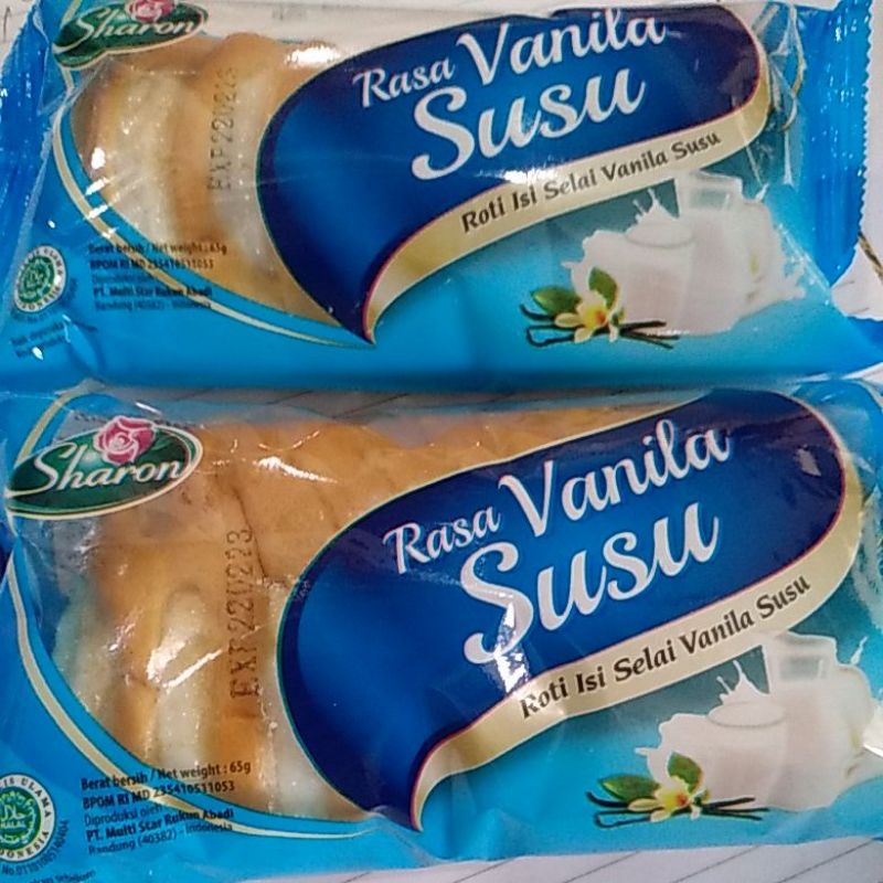 

BARU Roti Sharon Slai Vanilla Susu 65gr