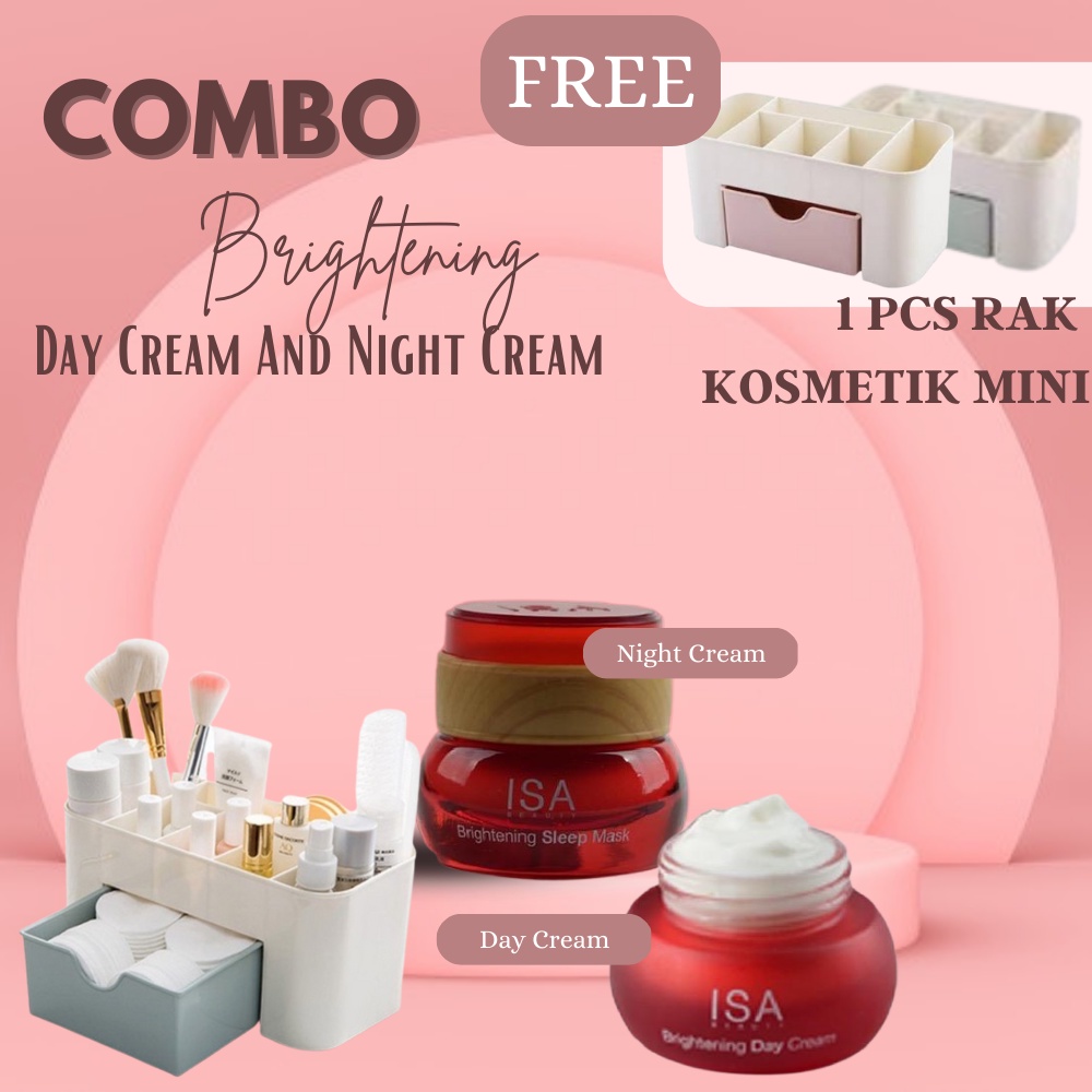 PAKET ISA Beauty Brightening Paket Day Cream and Brightening Night Cream