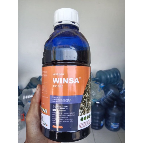 0Obat Rumput Winsa 1Ltr Herbisida Pembasmi Aneka Macam Gulma Rumput Liar / Tanaman Liar,
