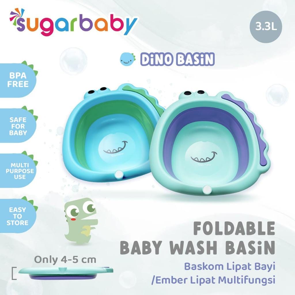 SugarBaby Foldable Basin / Baskom Lipat / Ember Lipat Multifungsi Sugar Baby