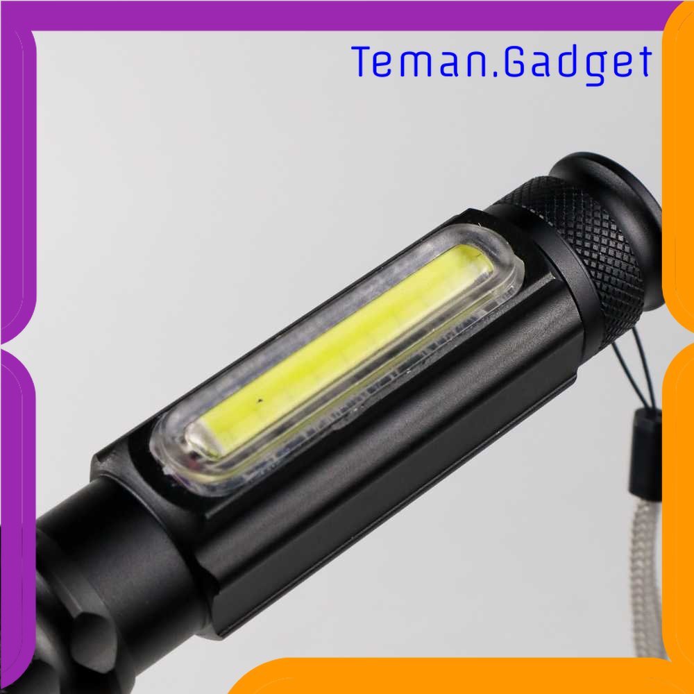 TG-SNT TaffLED Senter LED Lentera USB T6 + COB 2300 Lumens - WY8106