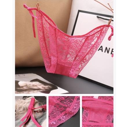 Celana Dalam Brief Wanita Tali Low Waist G String Samping Transparan cd C0130 CQIVD4770